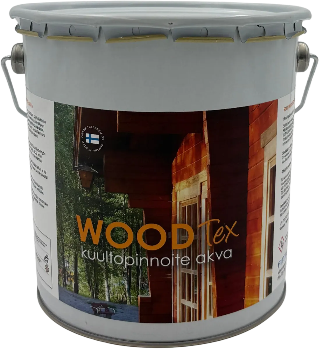 Fintex WoodTex Kuultopinnoite Akva, 2,7l